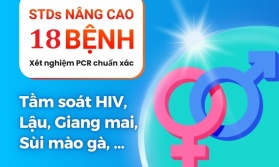 Gói xét nghiệm 18 chỉ số bệnh STD / STI (+36 chỉ số xét nghiệm tổng quát) 1.999.000 đồng